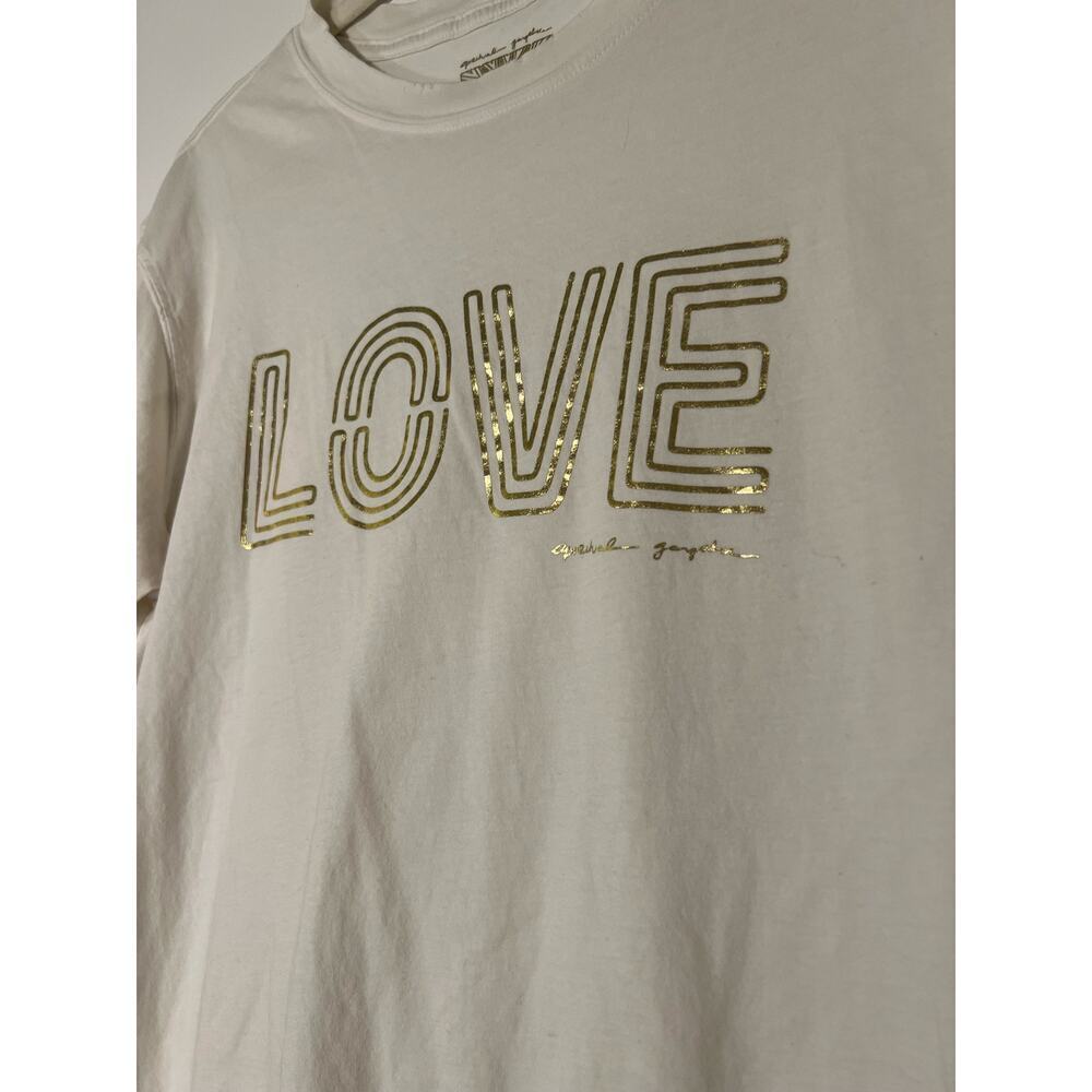 Spiritual Gangster White Long Sleeve Love Tee Sz S - Picture 3 of 10